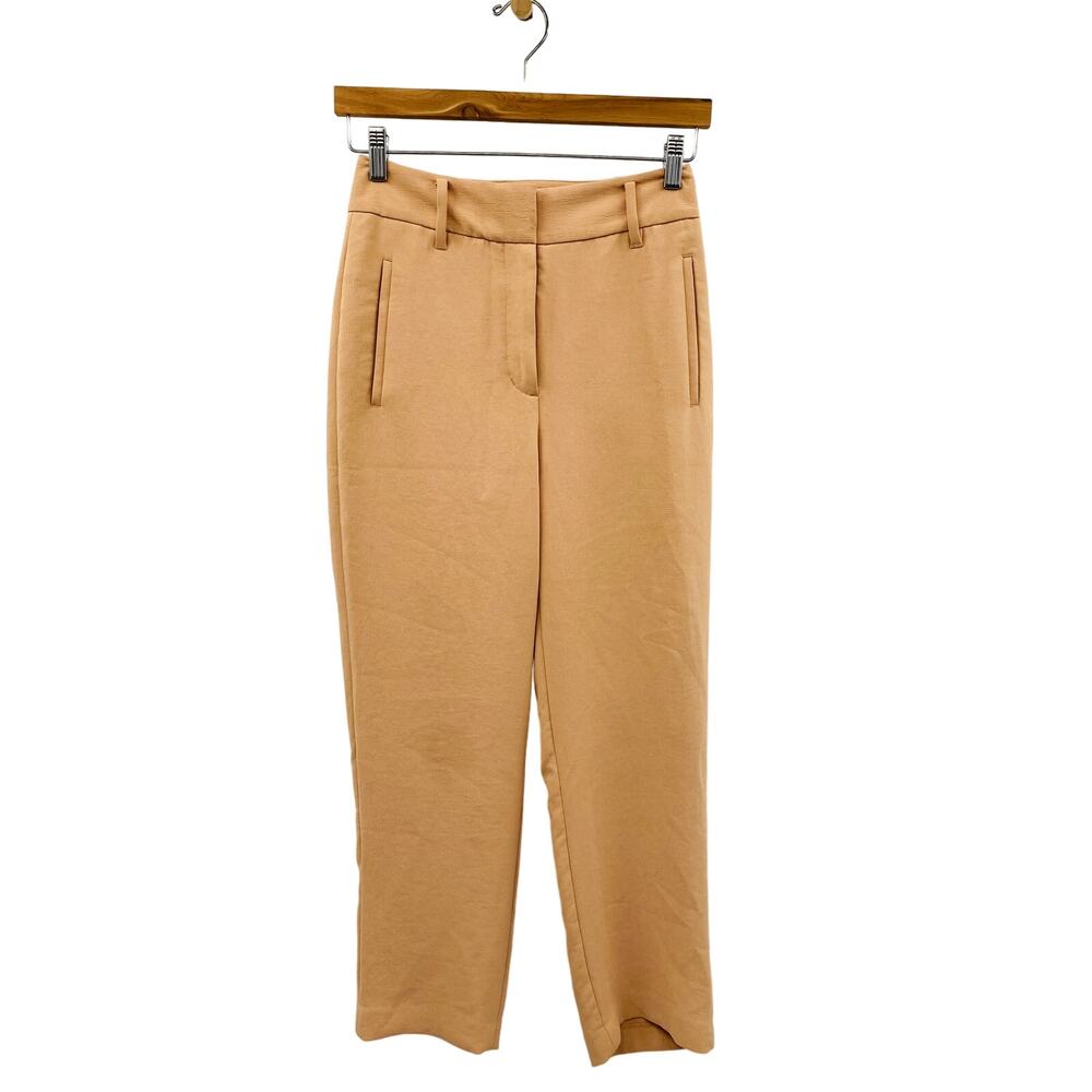 Wilfred peach tan ankle trousers